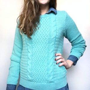 Croft and Barrow Cableknit Sweater